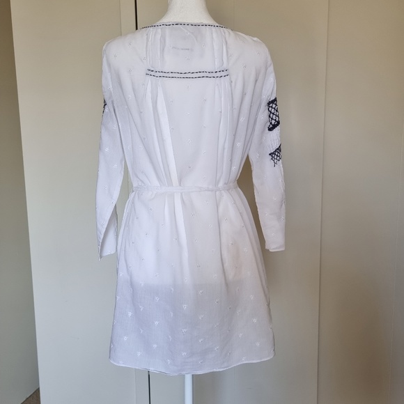 Odd Molly Sz 1 (Small) Blouse Tunic Embroided 100% Cotton - Picture 8 of 12